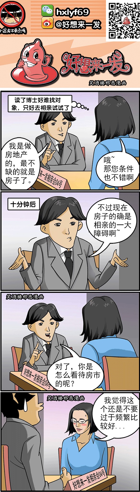 污漫画|你是怎么看待房市的