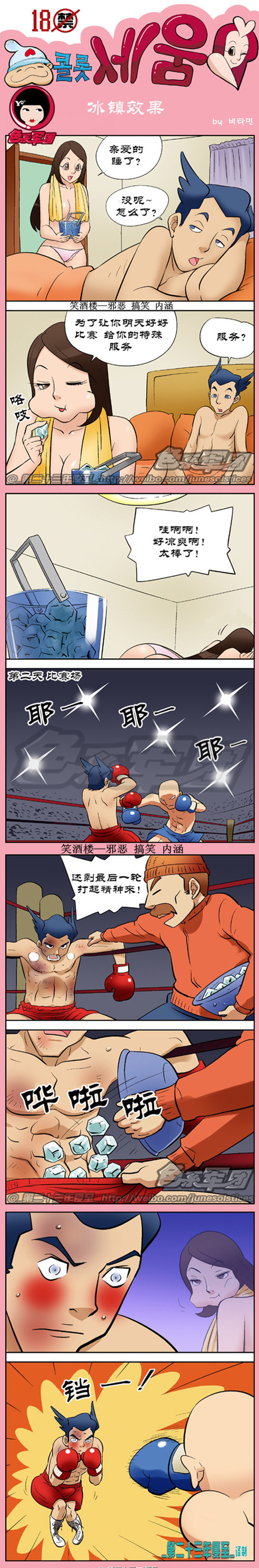 污漫画|科洛希姆系列之冰镇效果