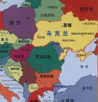 乌克兰克里米亚共和国地图 乌克兰克里米亚地理位置图军事意义【图】