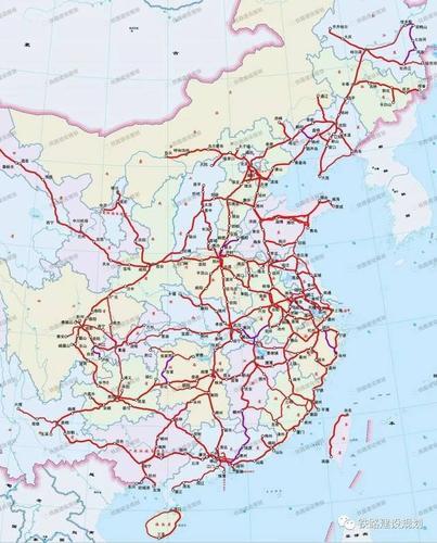 高铁路线图_2022高铁地图高清版