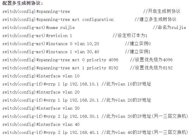 锐捷交换机ping大包命令_锐捷交换机长ping100个包