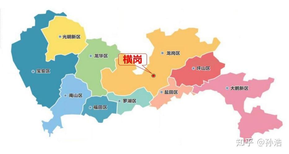 龙岗区街道划分地图_龙岗区11街道划分图