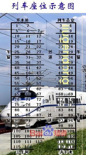 z124火车座位分布图_z124次硬座座位图