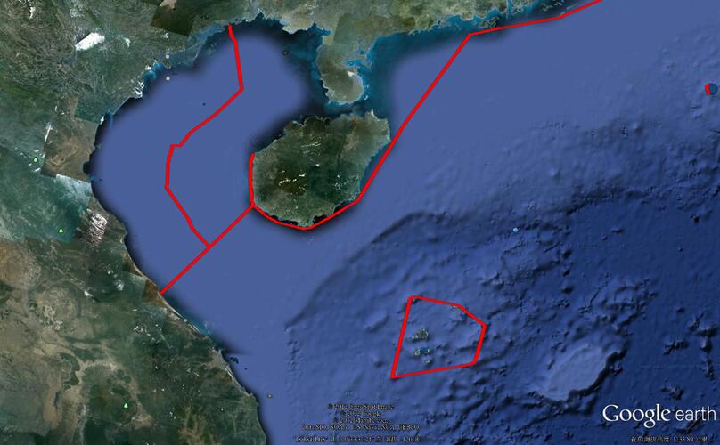 北部湾划界谁吃亏_北部湾划界图正确