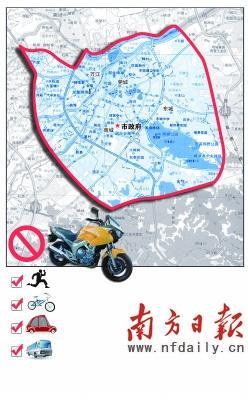 东莞2022禁摩区域新规_东莞禁摩范围区域图