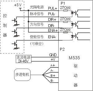 5线4相步进电机实物接线图_12v步进电机5根线接线图