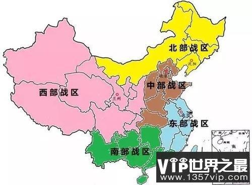 五大战区哪个实力最强，东部战区综合实力最强(拥有中国1/2海军)