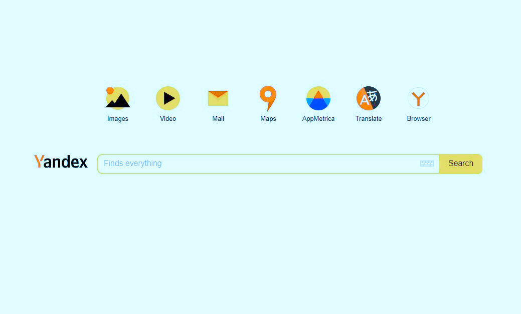 俄罗斯搜索引擎 – Yandex