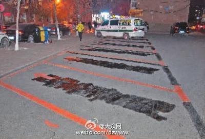 长春市西四道街殡葬服务中心制定灵车专用停车位 网友笑称：低估我东北大汉了！