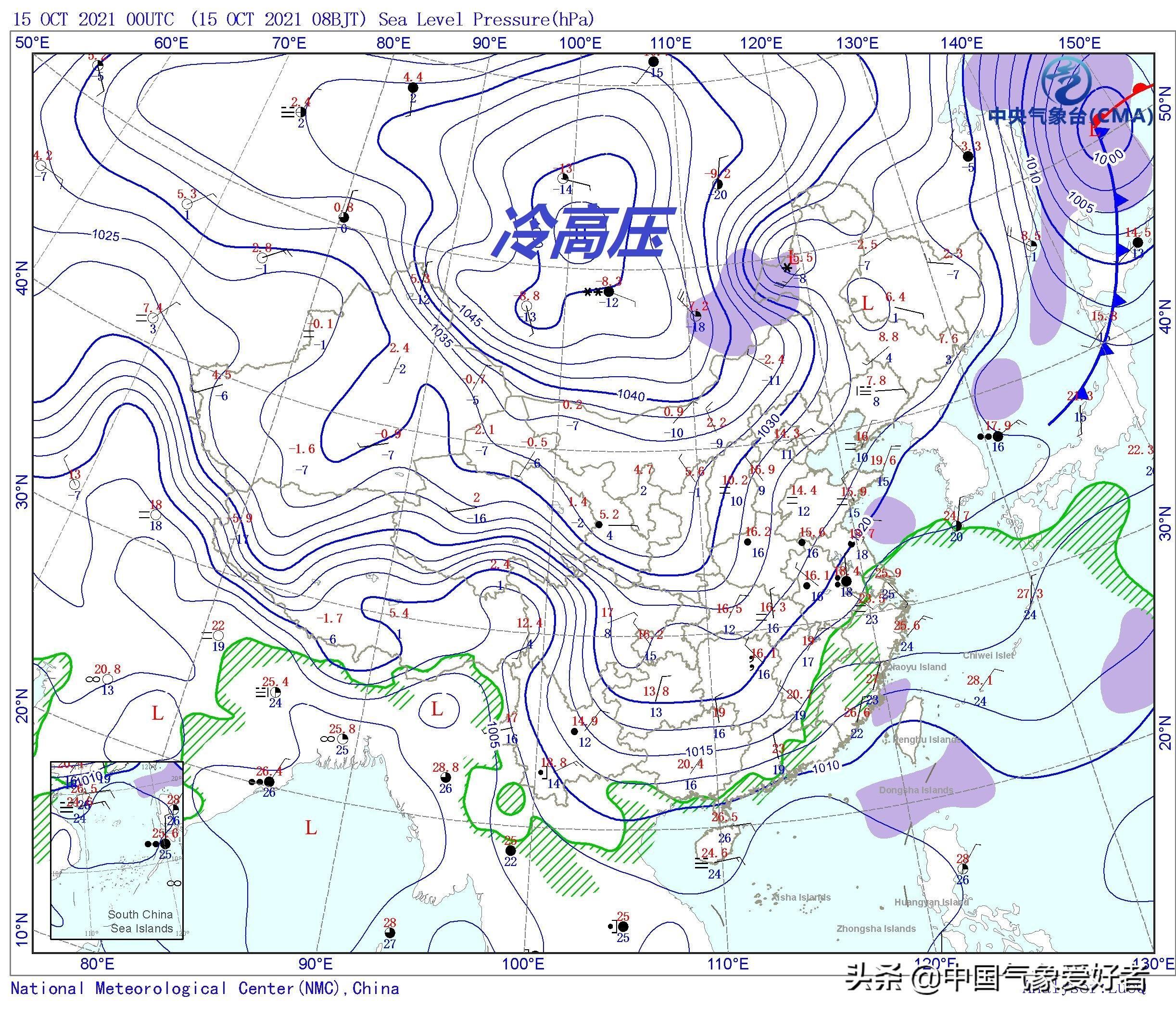 中央气象台发布史上最早寒潮预警,中央气象台寒潮预报