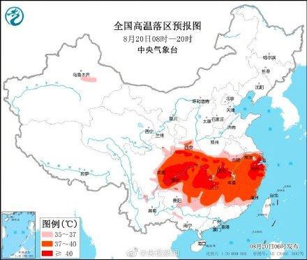 高温预报图被烫红了是怎么回事?