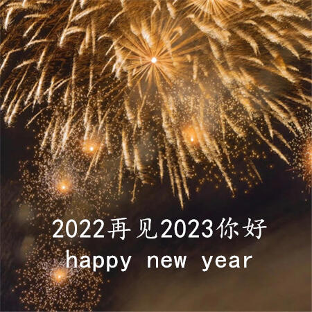 2022再见2023你好唯美朋友圈配图 滴体温正常欢迎进入2023