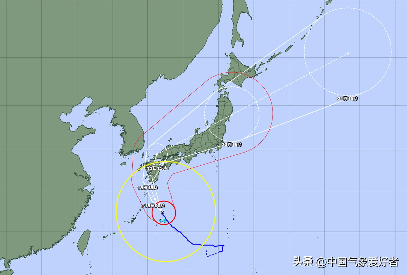 超强台风逼近 日本发布最高级别预警,登陆日本最强台风