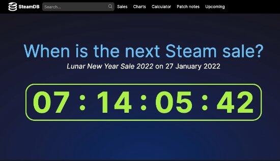 Steam春节特惠日期曝光 下周五开启欢乐剁手时光