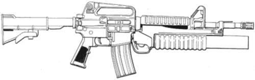 轻武器科普之M16A4M4A1突击步枪