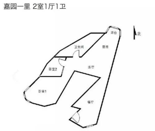 那些年见过的奇葩户型 一般人还真不敢住