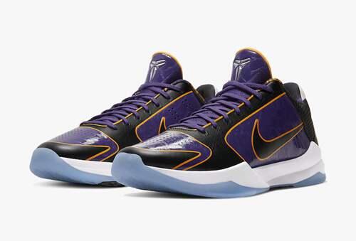 科5来袭 NikeKobe5Lakers复刻回归