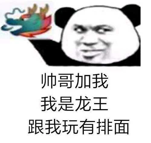 龙王表情包