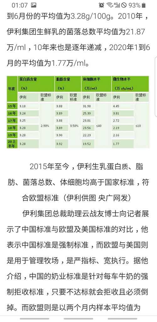 伊利蒙牛事件最新进展央广网发声