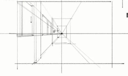 透视怎么画 透视画法步骤基本原理