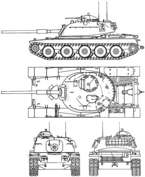 美国中坦的崛起 T95中型坦克