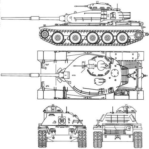 美国中坦的崛起 T95中型坦克