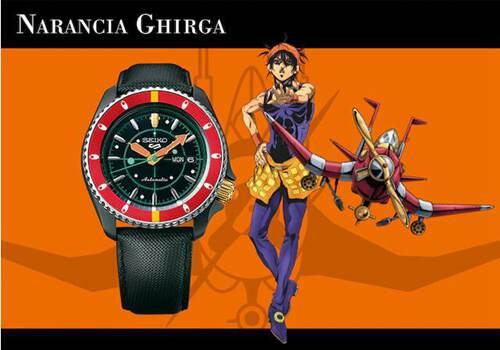 JOJO5部精工 SEIKO 联动手表 共8款每种限量1000个