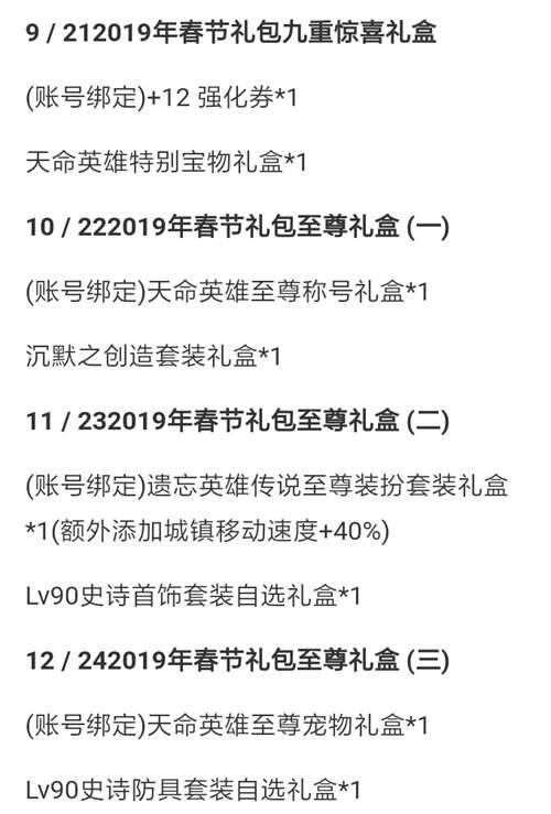 Dnf2019年春节套外观爆料 多图