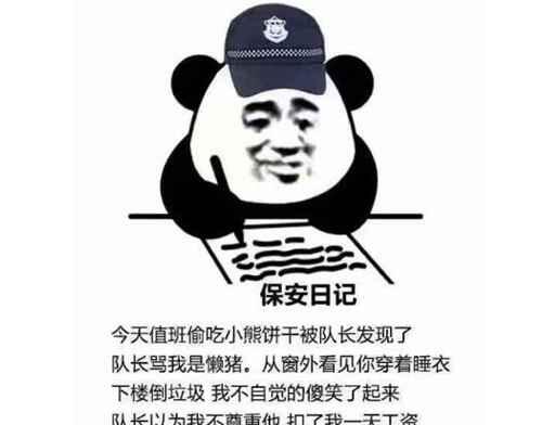 保安日记是什么梗