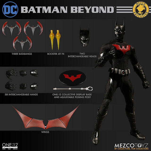 MEZCO 未来蝙蝠侠 完整官图公布