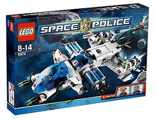 玩家评测 乐高LEGO太空警察系列6813银河警察