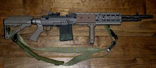 轻武器科普之M14EBR 吃鸡里的MK14原来是他