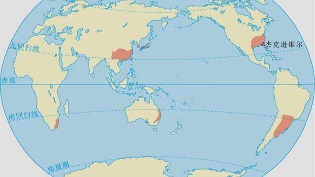 地理 世界各种气候类型分布图 高清版 汇总 以及解答分析哦