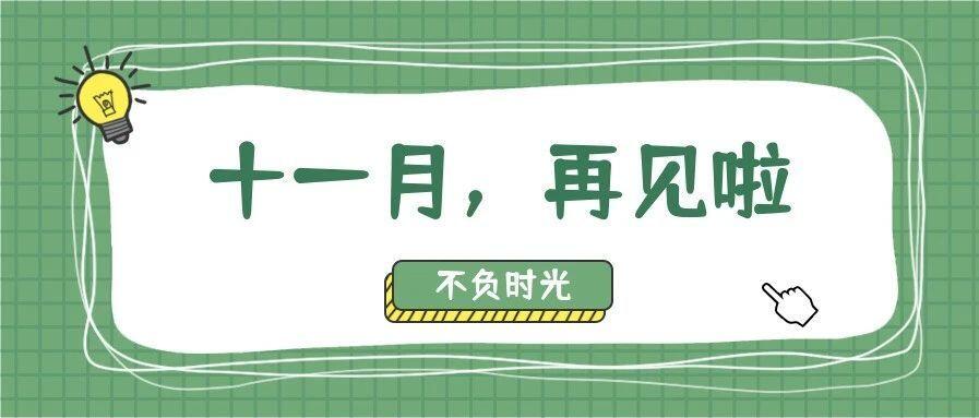 月度复盘（2020年11月）