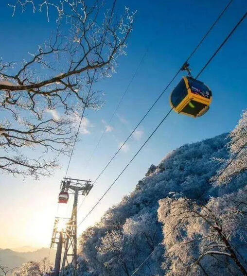 龙头山观雪