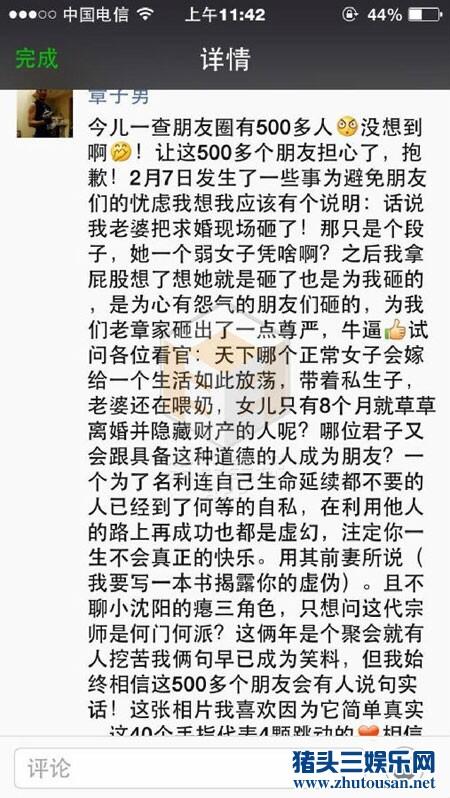 求婚现场打群架章子男大骂淫荡?章子怡怒了