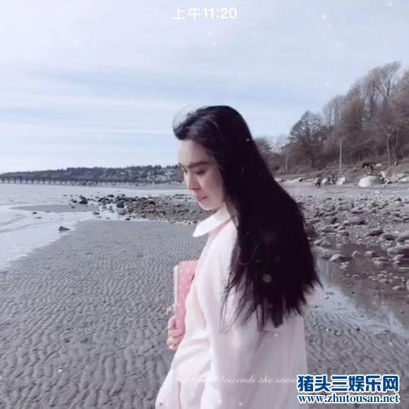 曝光王祖贤温哥华美拍长发飘飘美若仙女（图）