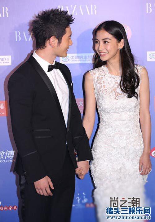 黄晓明Angelababy婚礼宾客创纪录 恋爱六年仍像初恋