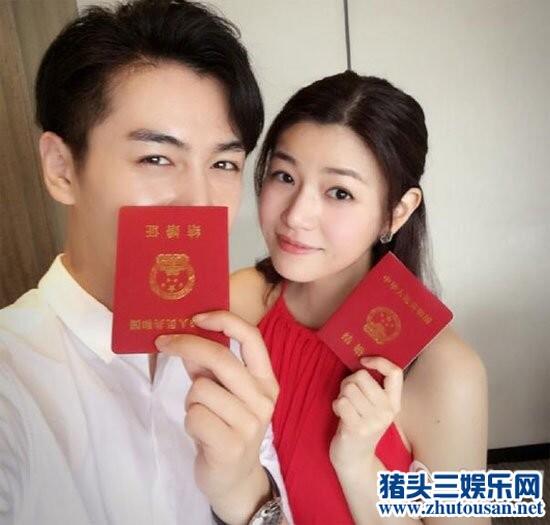 陈晓陈妍希今日领证结婚照曝光 陈晓陈妍希婚礼举行时间婚期确定