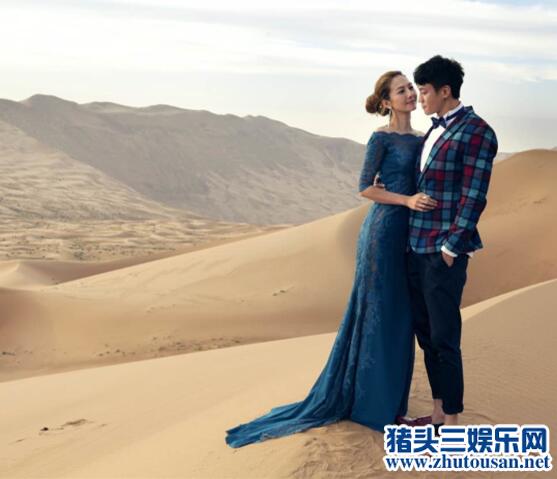 何润东peggy夫妇婚纱照在哪里拍的曝光 内蒙古取景创意独特