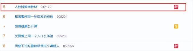人教版数学教材冲上热搜 网友表示是我审美有问题吗？
