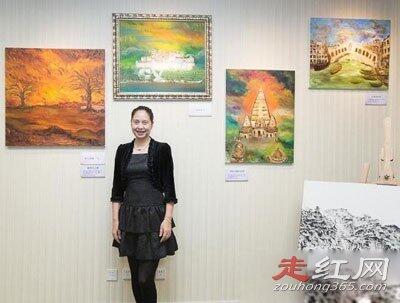 胡娜画展泼粪是真的吗 为什么让她回国办画展