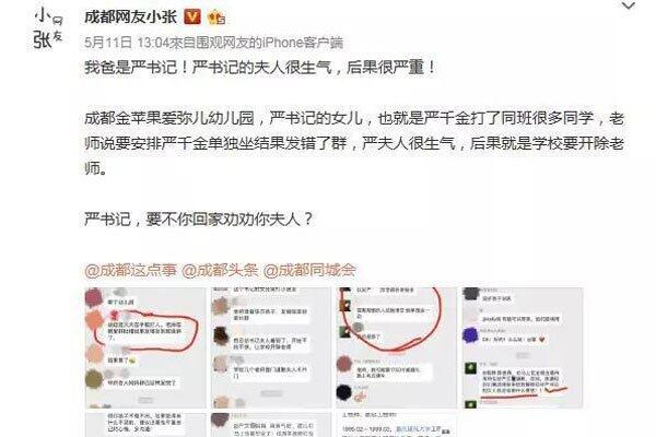 严书记是什么身份 女儿事件：夫人一句话说倒台了