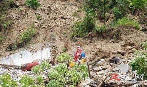 汶川地震灵异故事极致恐怖 陈坚的半张脸 阴兵借道